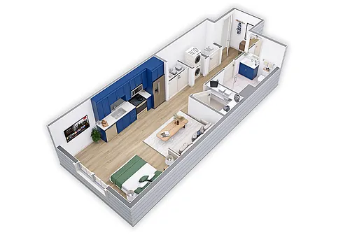 Floor plan Satin