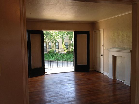 Living Room French Doors to balcony
