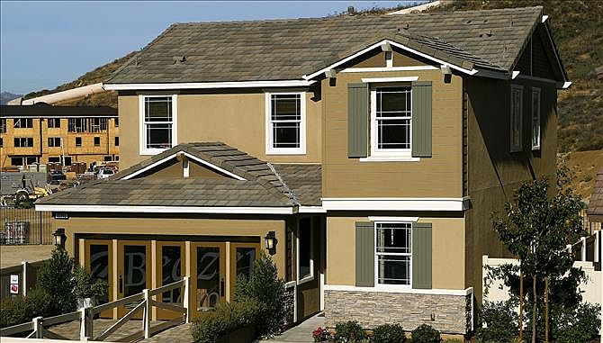 Craftsman exterior with attached 2-car garage