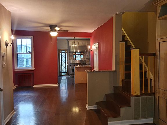 Dining room and kitchen
