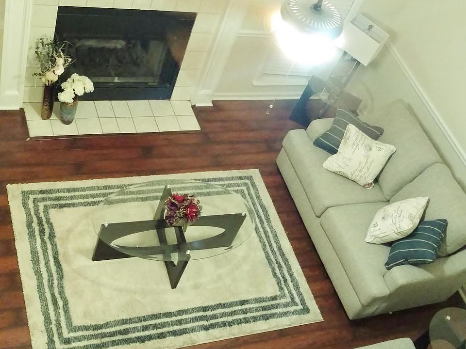 Second Floor Balcony Overviewing The Living Room