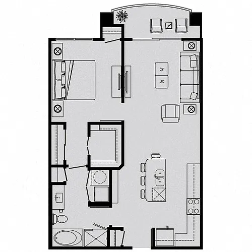 Floor plan B