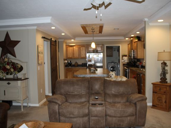 Living looking into kitchen