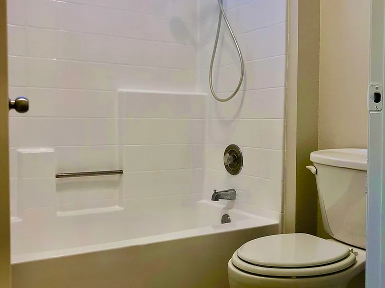 Clean bathroom