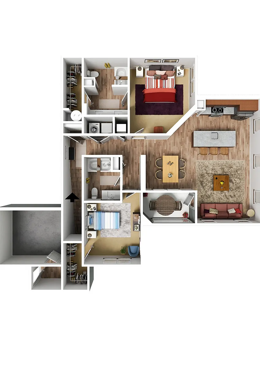 Floor plan Larsen