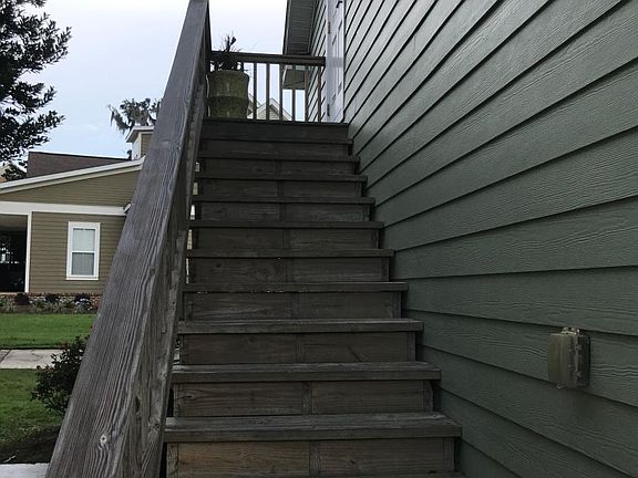 Stairs to unit