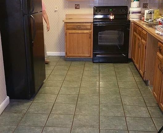 Walls are now painted grey 