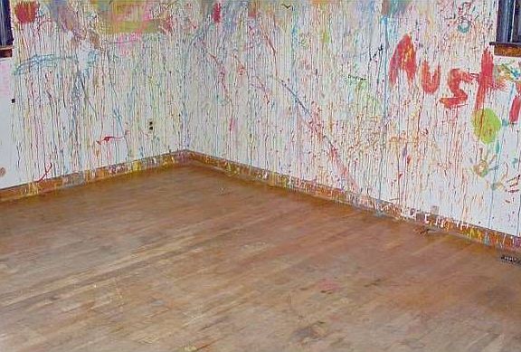 Interior needs painting