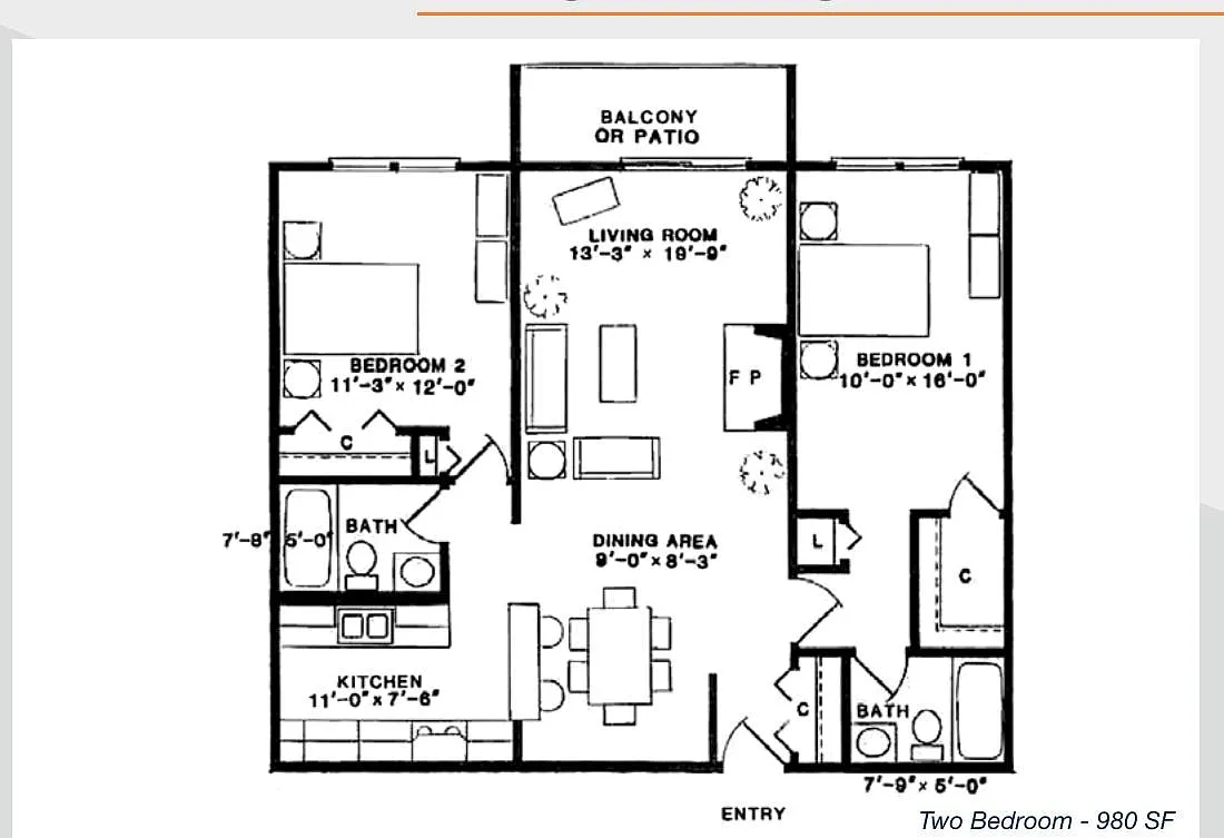 Floor plan Riverbank