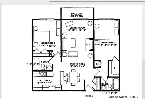 Floor plan Riverbank
