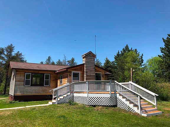 Front View With Freshly Painted Deck