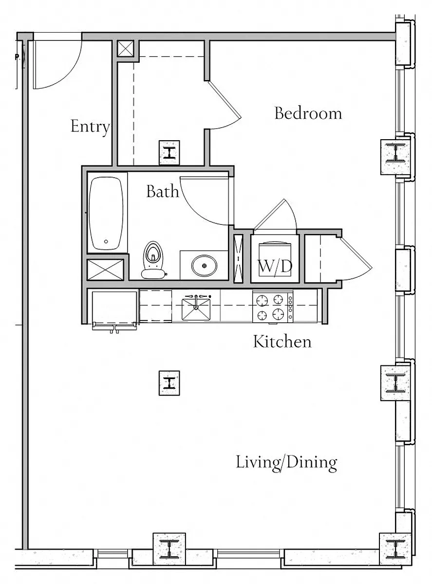 Floor plan Floorplan Q