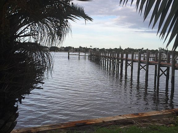 Dock and wide Intracoastal view