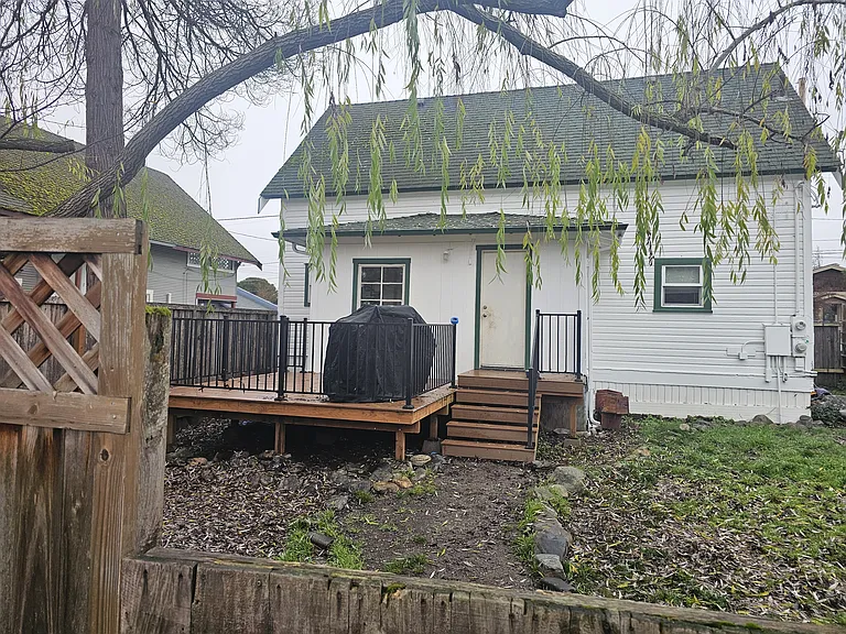 Back Yard and Deck