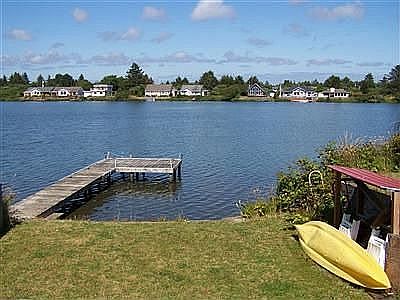 Dock, and Cheap Kayak, Note 2 Oldtown Kayaks not shown but included
