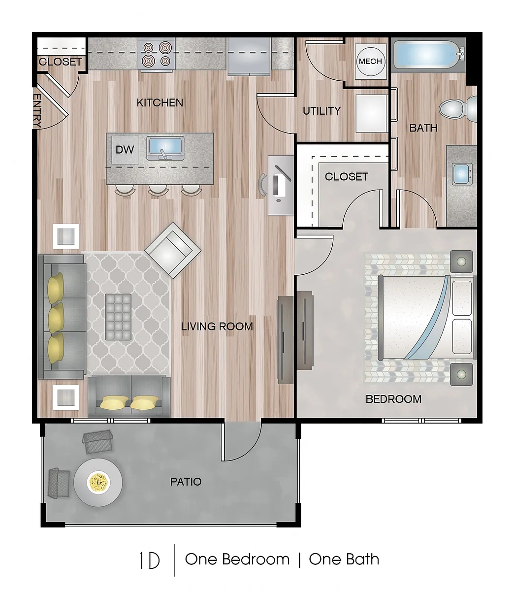 Floor plan 1D