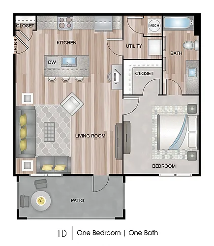 Floor plan 1D