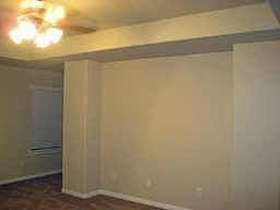 Tray cieling in master bedroom.. seperate walk in closets.