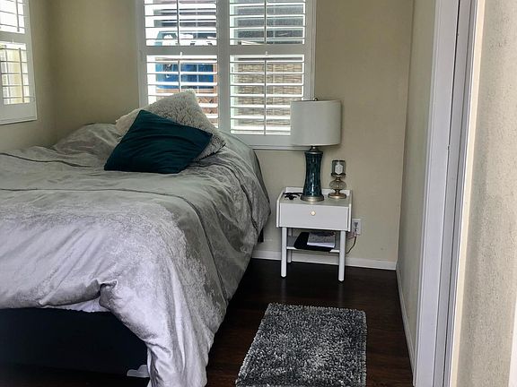 bedroom with bathroom attached