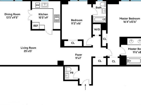 2nd image of 2 Columbus Ave APT 27C
