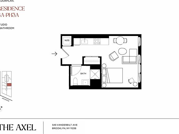 2nd image of 545 Vanderbilt Ave APT 15A