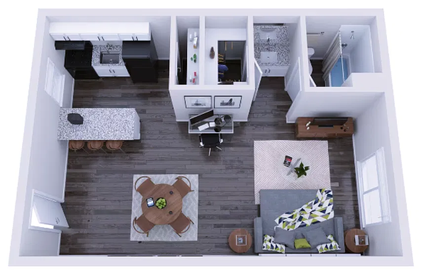 Floor plan S1 | Studio