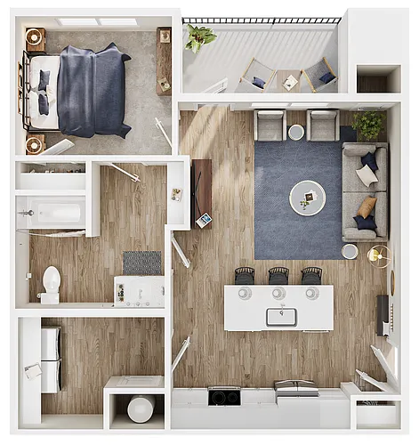 Floor plan A21