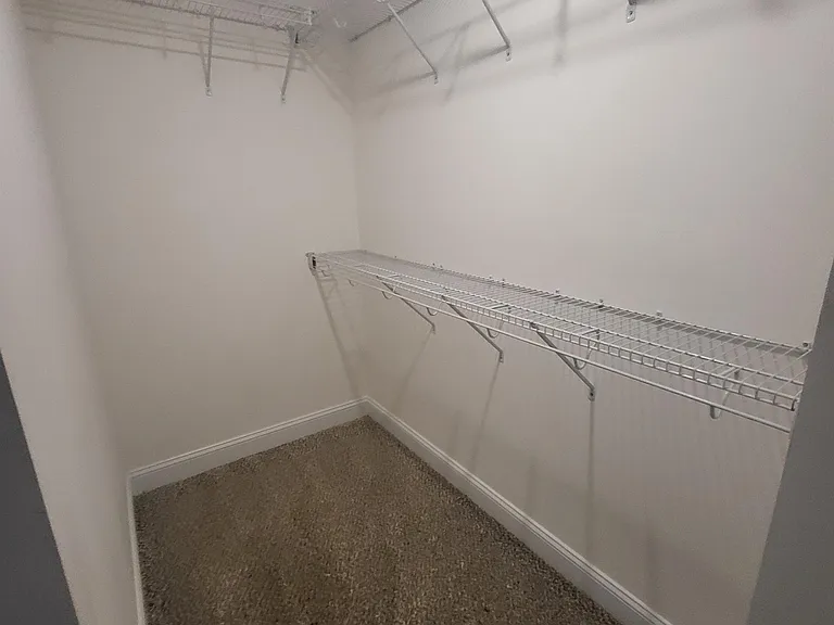 Large walk-in closet.