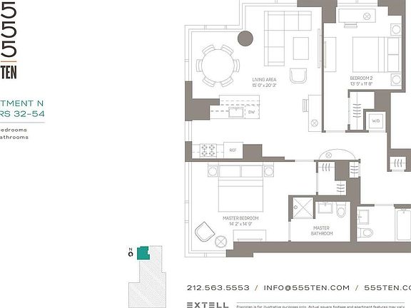 2nd image of 555 10th Ave APT 45N