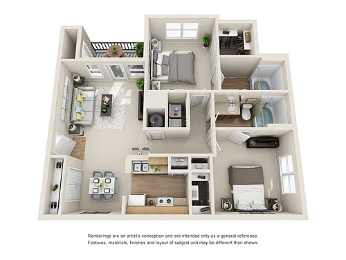 Floor plan Highlander - B3