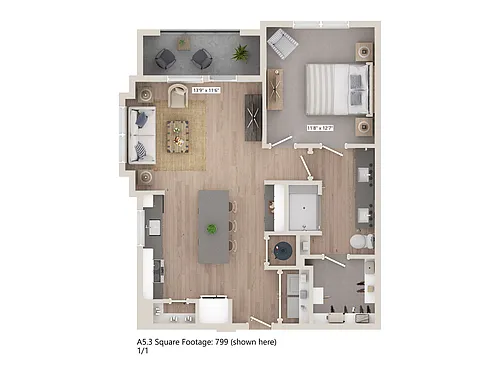 Floor plan A53