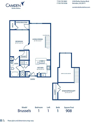 Floor plan Brussels