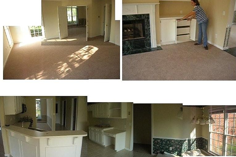 Master, living room, and kitchen + breakfast nook