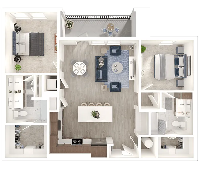 Floor plan B3