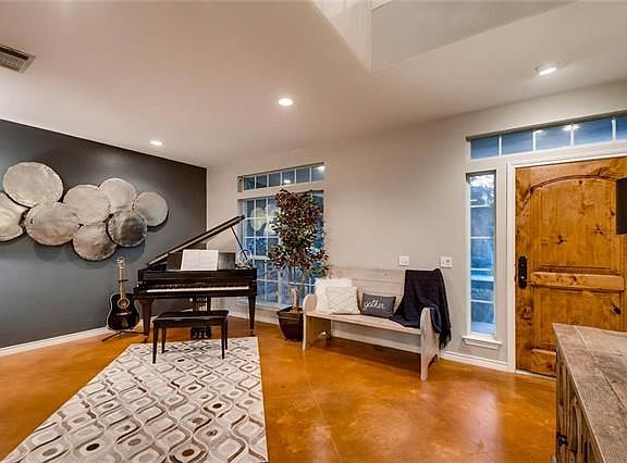 This room can be used as a formal dining space.