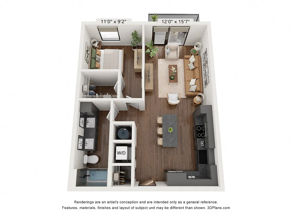 Floor plan Trefoil