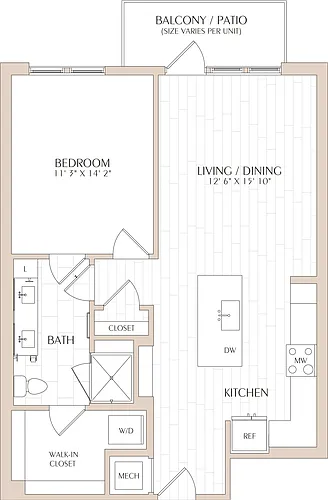 Floor plan A02C