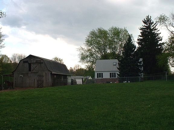 Looking toward house