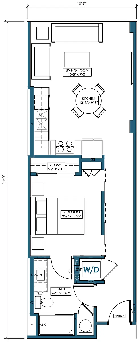 Floor plan A1