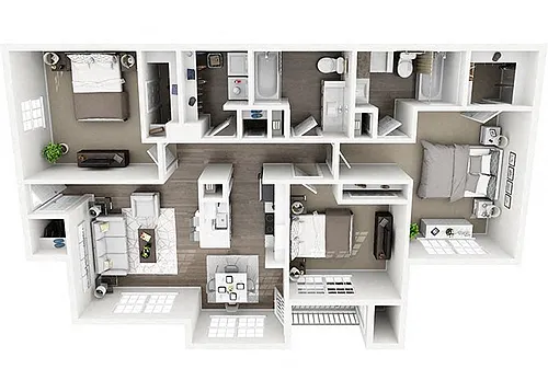 Floor plan C1R