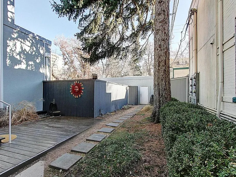 Private back yard