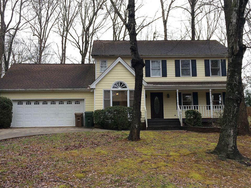 View from front of house