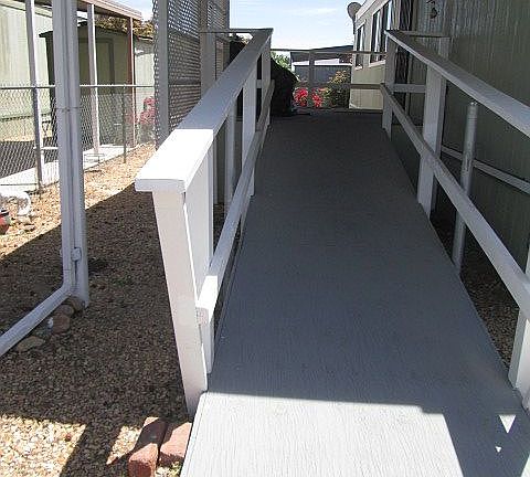 front entrance ramp