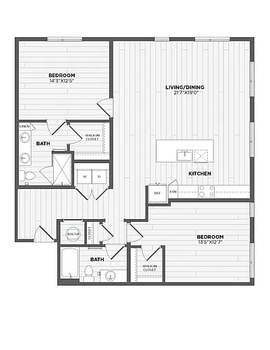 Floor plan B3M1