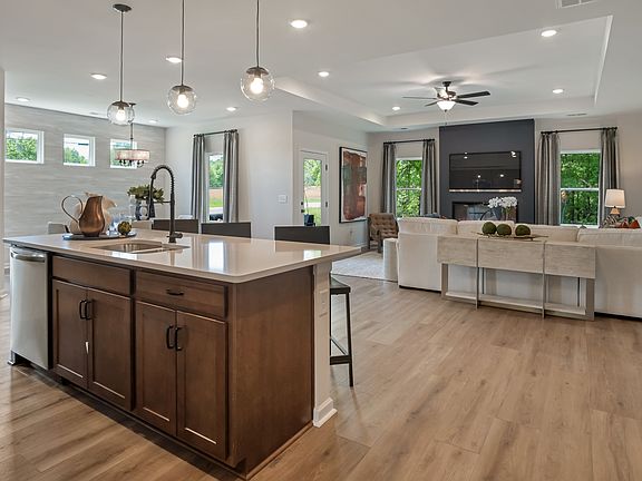 The Avondale- Open kitchen family room