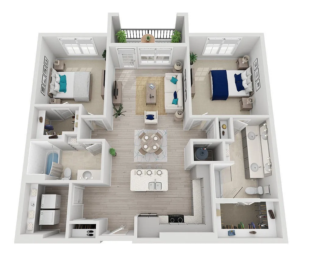 Floor plan B1
