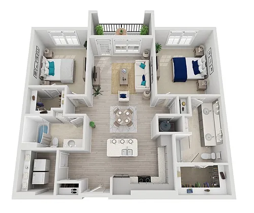 Floor plan B1