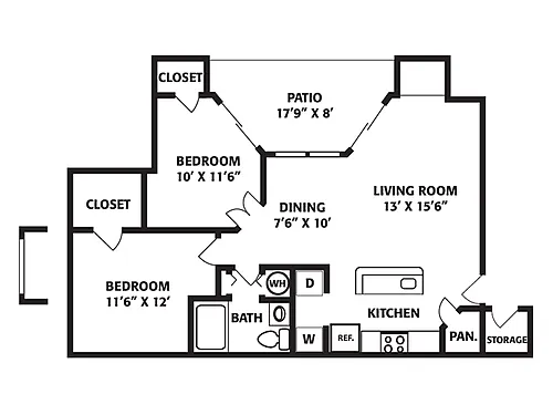 Floor plan Cornell