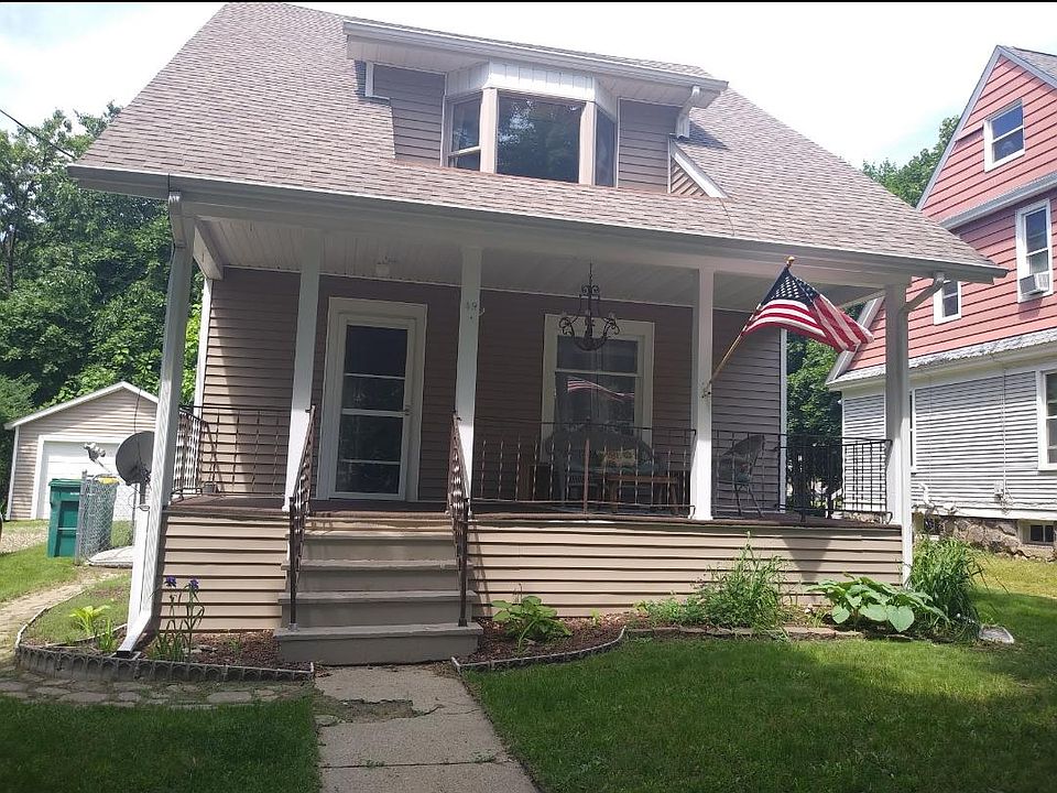 front view with porch