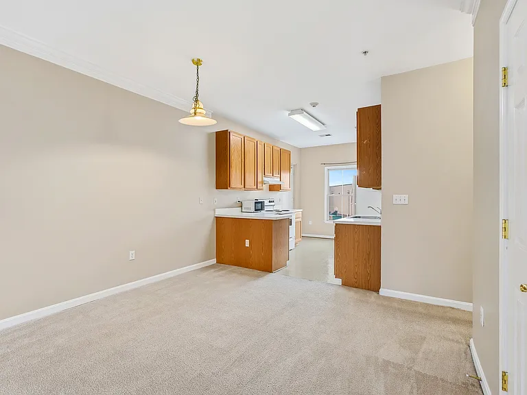 Living Room with Open Kitchen